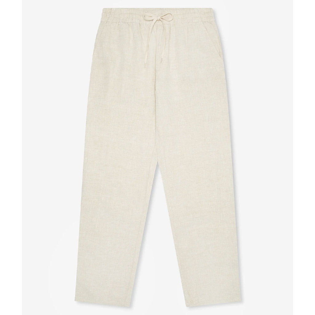 Mr Simple Burbank Linen Pant - Natural - Collector Store