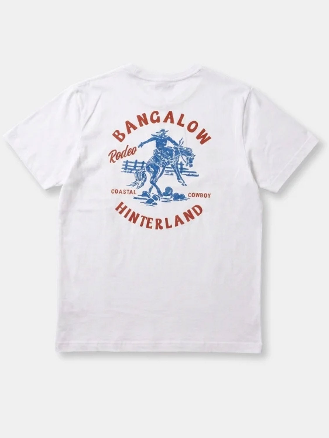 Mr Simple - The Coastal Cowboy Reginald Tee - White