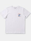 Mr Simple - The Coastal Cowboy Reginald Tee - White