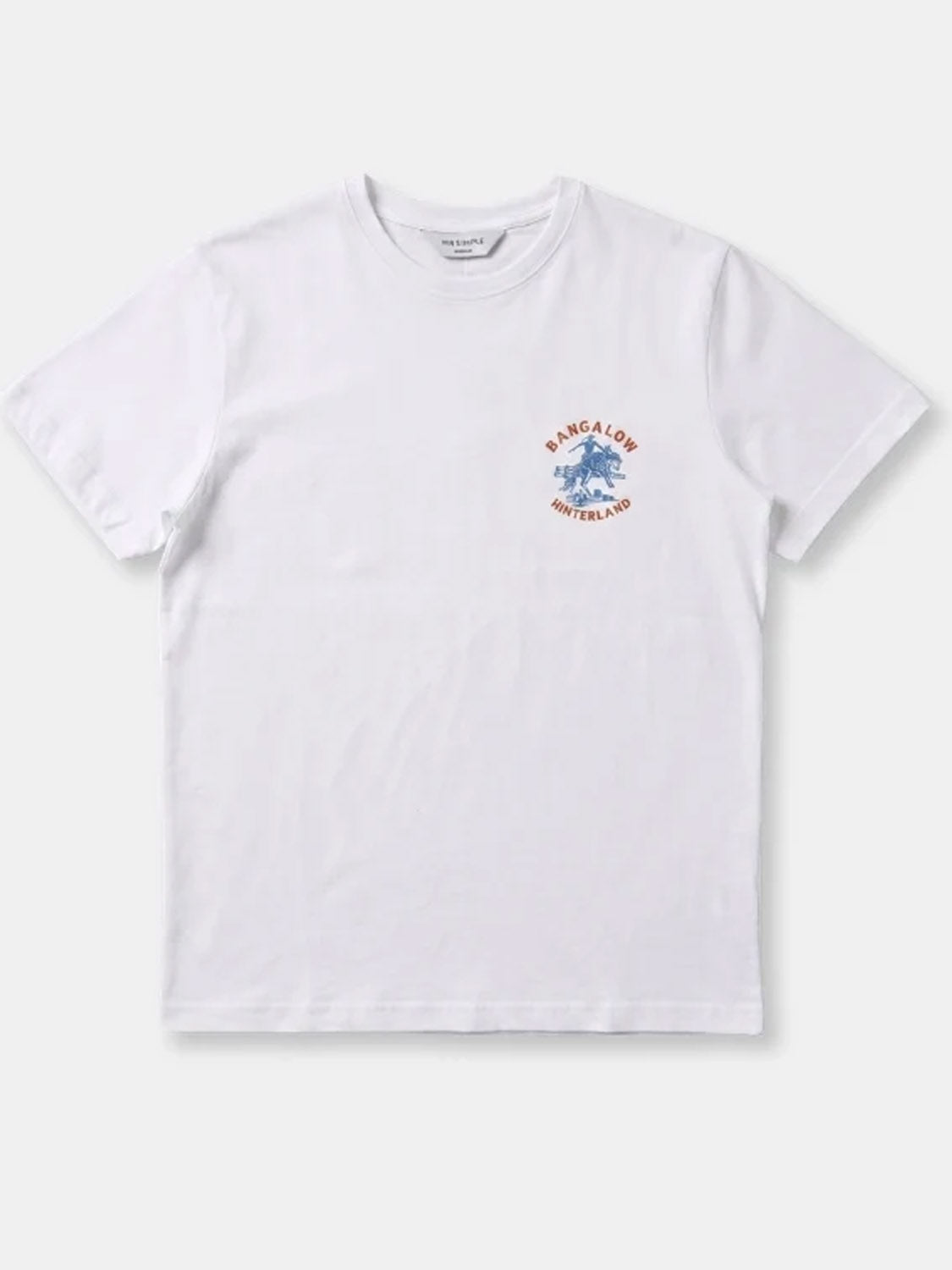 Mr Simple - The Coastal Cowboy Reginald Tee - White