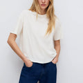 New Society - Mariana Woman -moonlight white- Tshirt - Collector Store Sydney