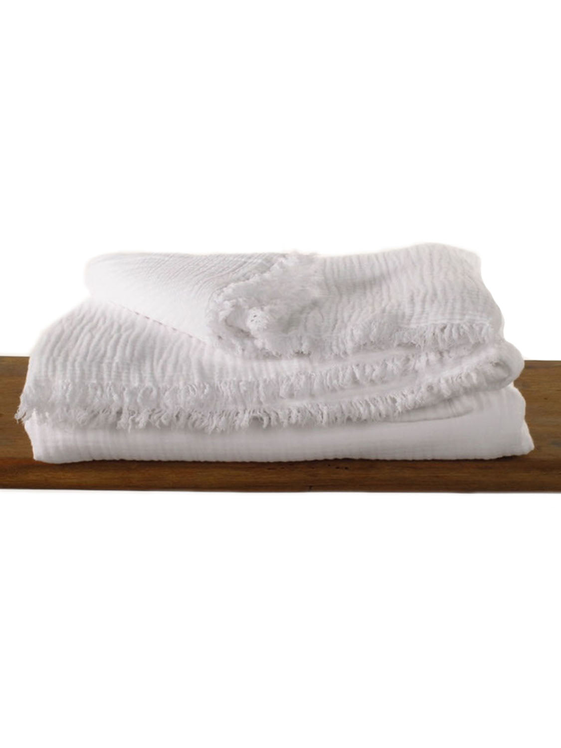 Muslin Blanket | White & White - Collector Store Sydney
