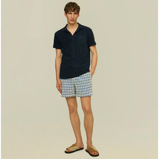 OAS Navy Polo Terry Shirt - Collector Store