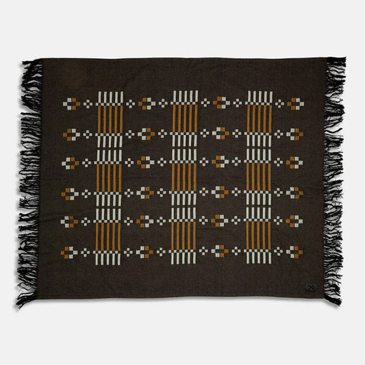 Alpine Retreat Throw | Black 150cm x 170cm - Collector Store