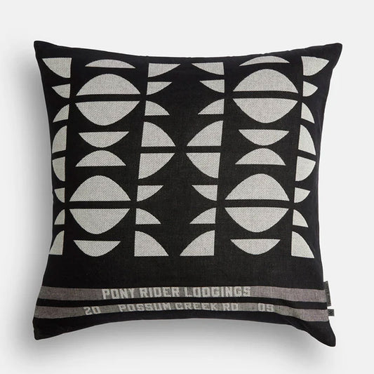 Moonrise Cushion | Black 60cm x 60cm - Collector Store