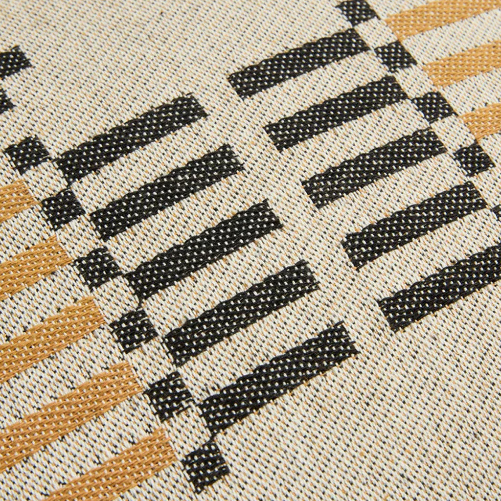 Alpine Retreat Rectangle Cushion | Black/Natural 55cm x 55cm - Collector Store Sydney