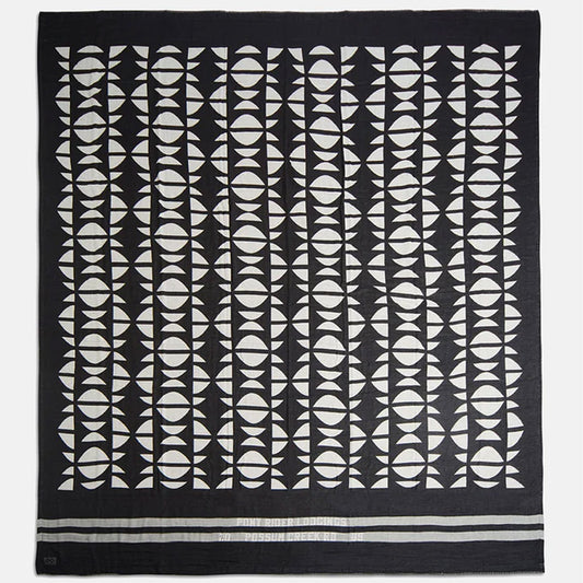 Moonrise Bed Blanket | Black 250cm x 270cm - Collector Store