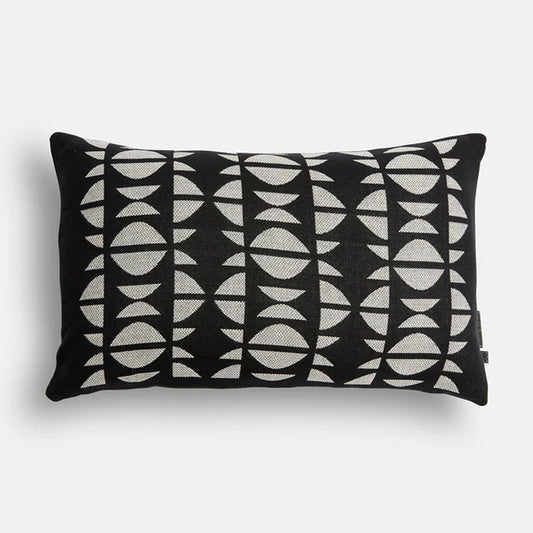 Lil Moonrise Rectangle Cushion | Black 55cm x 35cm - Collector Store