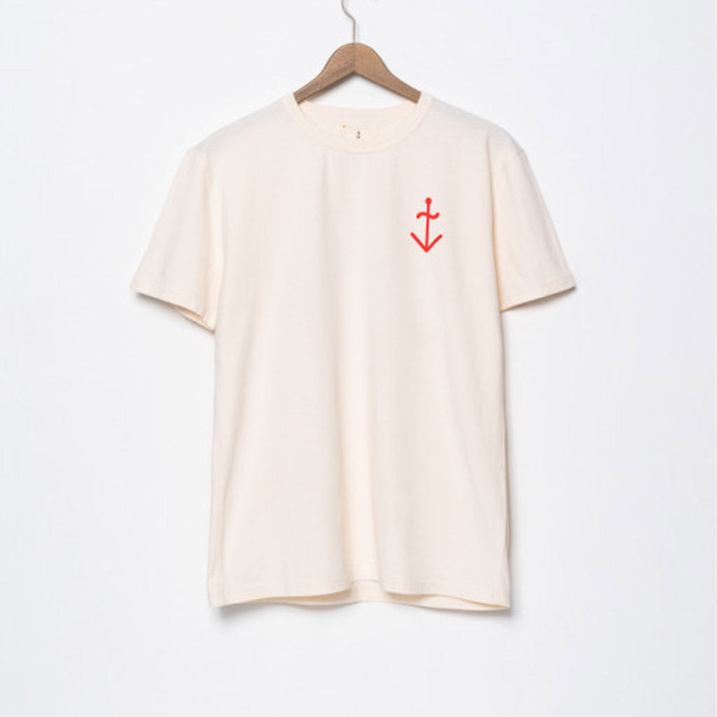 La Paz Tee shirt - GUERREIRO LA PAZ NYC ECRU - Collector Store