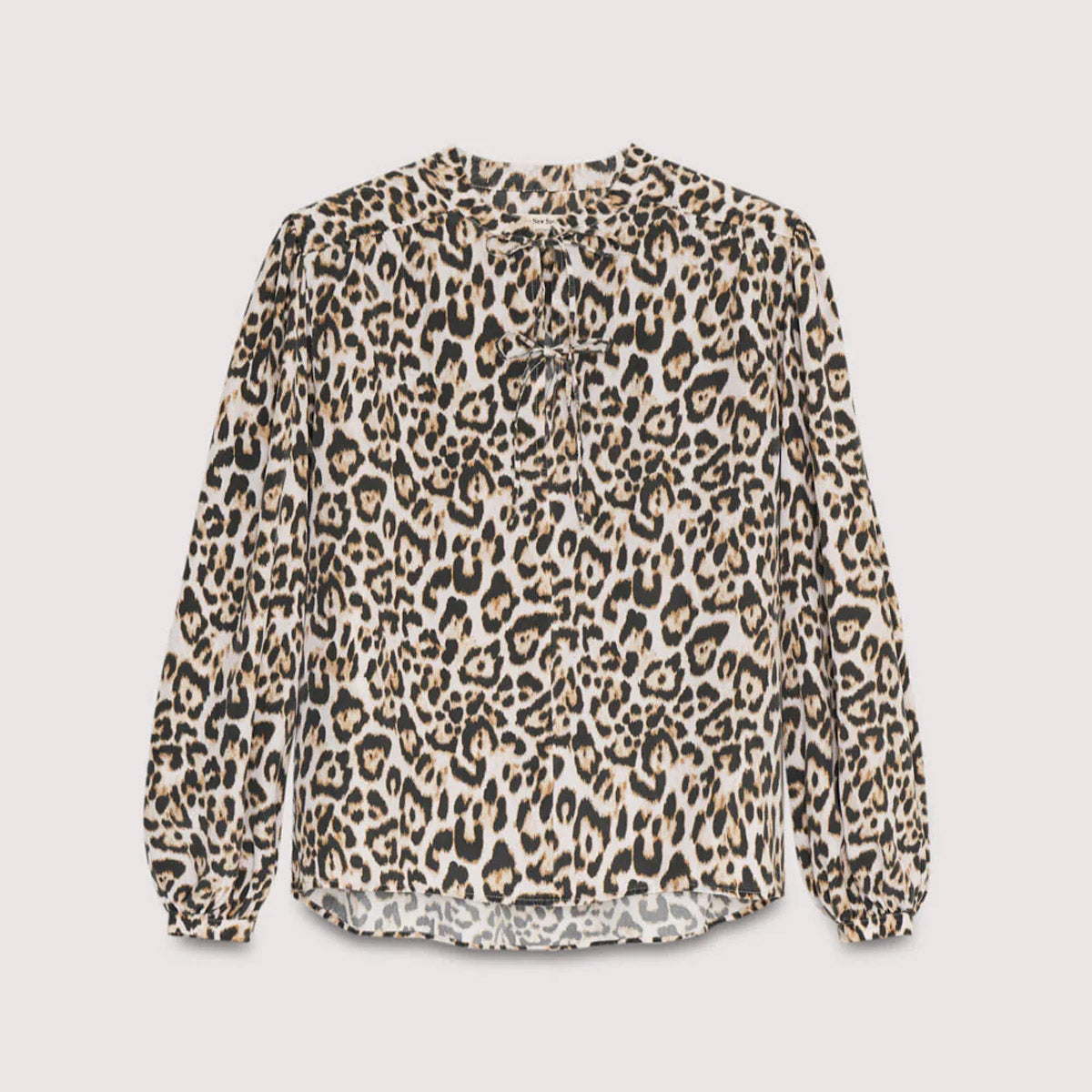 New Society - Nelia leopard Print Blouse - Collector Store Sydney