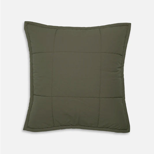 Pony Rider | Cabin Quilt Sham | Khaki 60 x 60 - Collector Store