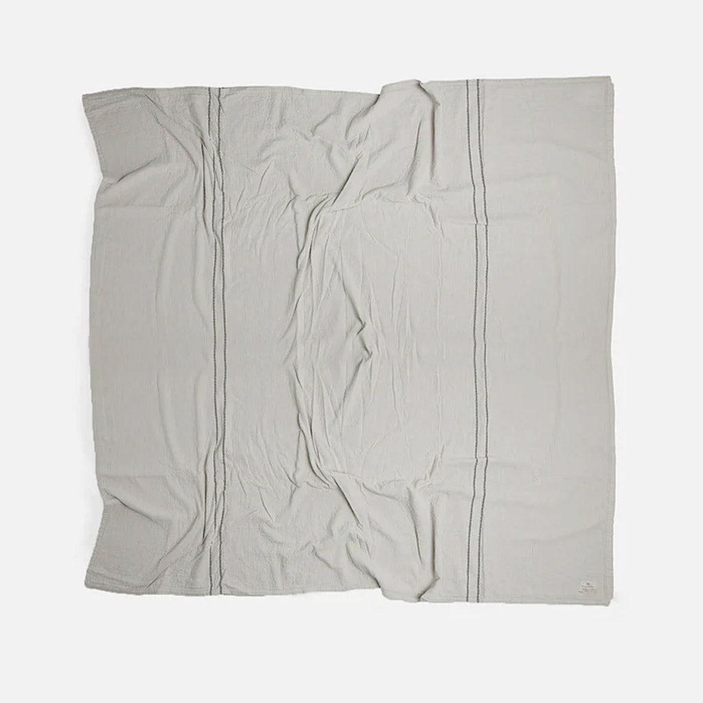 Pony Rider Coming Home Pique Quilted Blanket Stone King 233cm x Collector Store