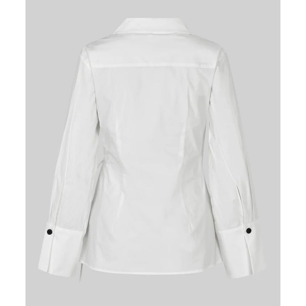 Second Female Noova wrap shirt white - Collector Store Sydney