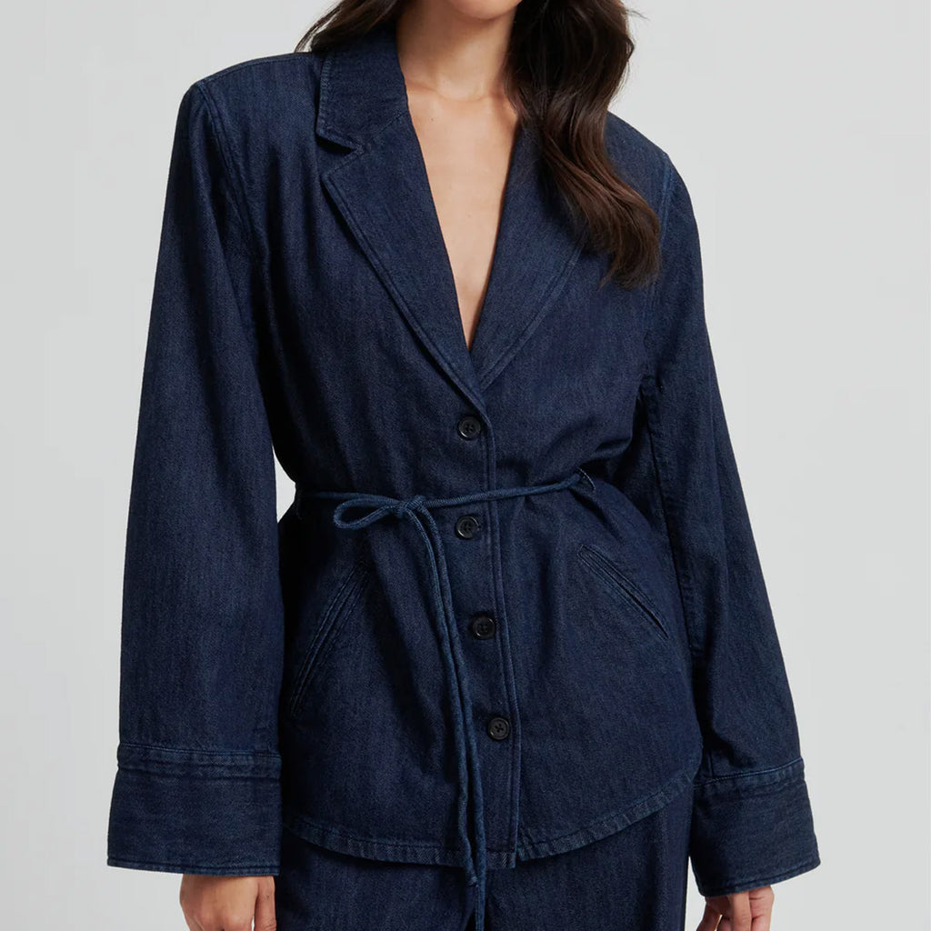 Second Female Olane Denim shirt blazer - Collector Store Sydney
