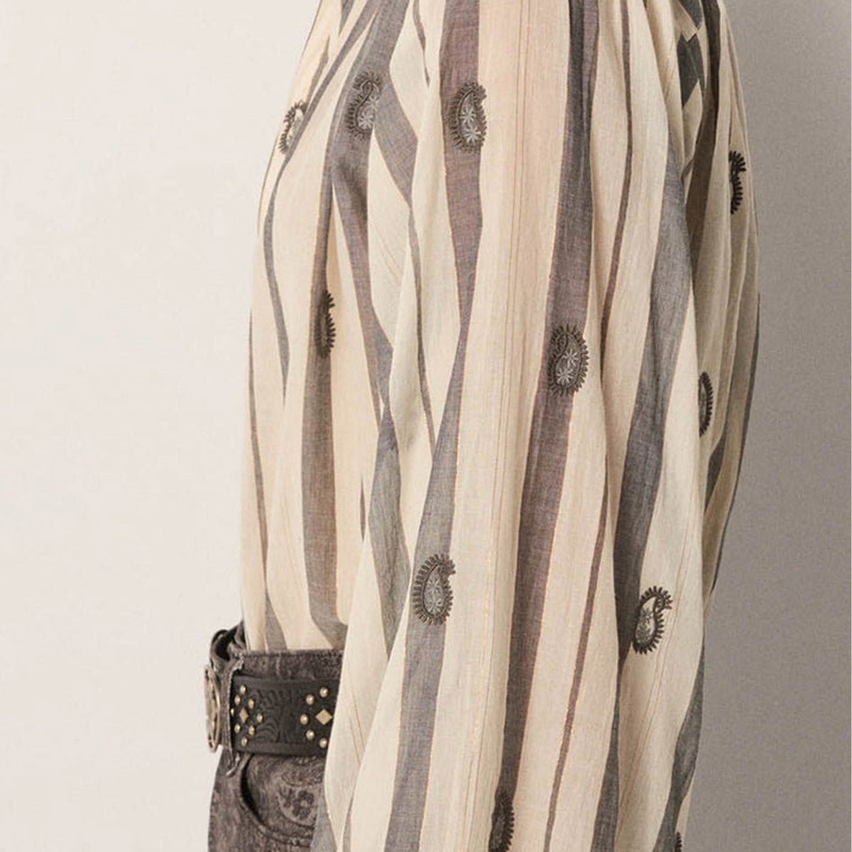 Maison Hotel : PERLA BLOUSE Ivory Paisley - Collector Store Sydney