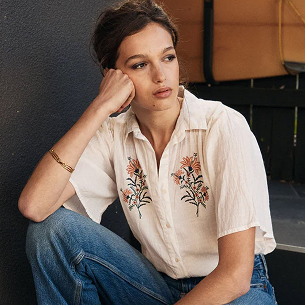 Marie Louise De Monterey - Persanne Blouse - Ecru - Collector Store