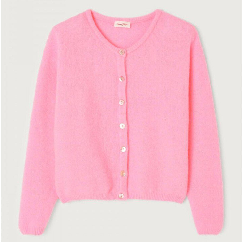 American Vintage Cardigan - Vito -Melange Rose - Collector Store Sydney