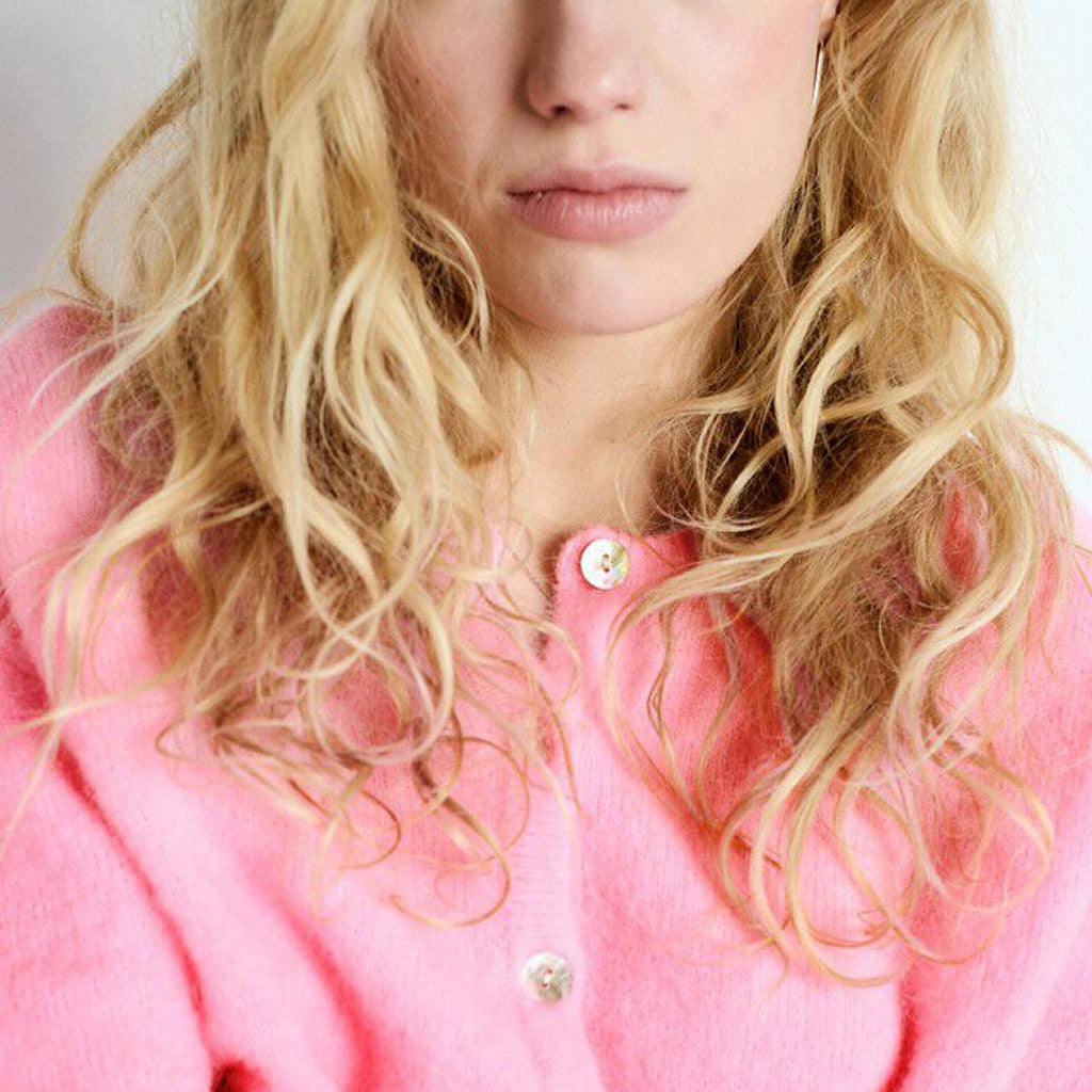 American Vintage Cardigan - Vito -Melange Rose - Collector Store Sydney
