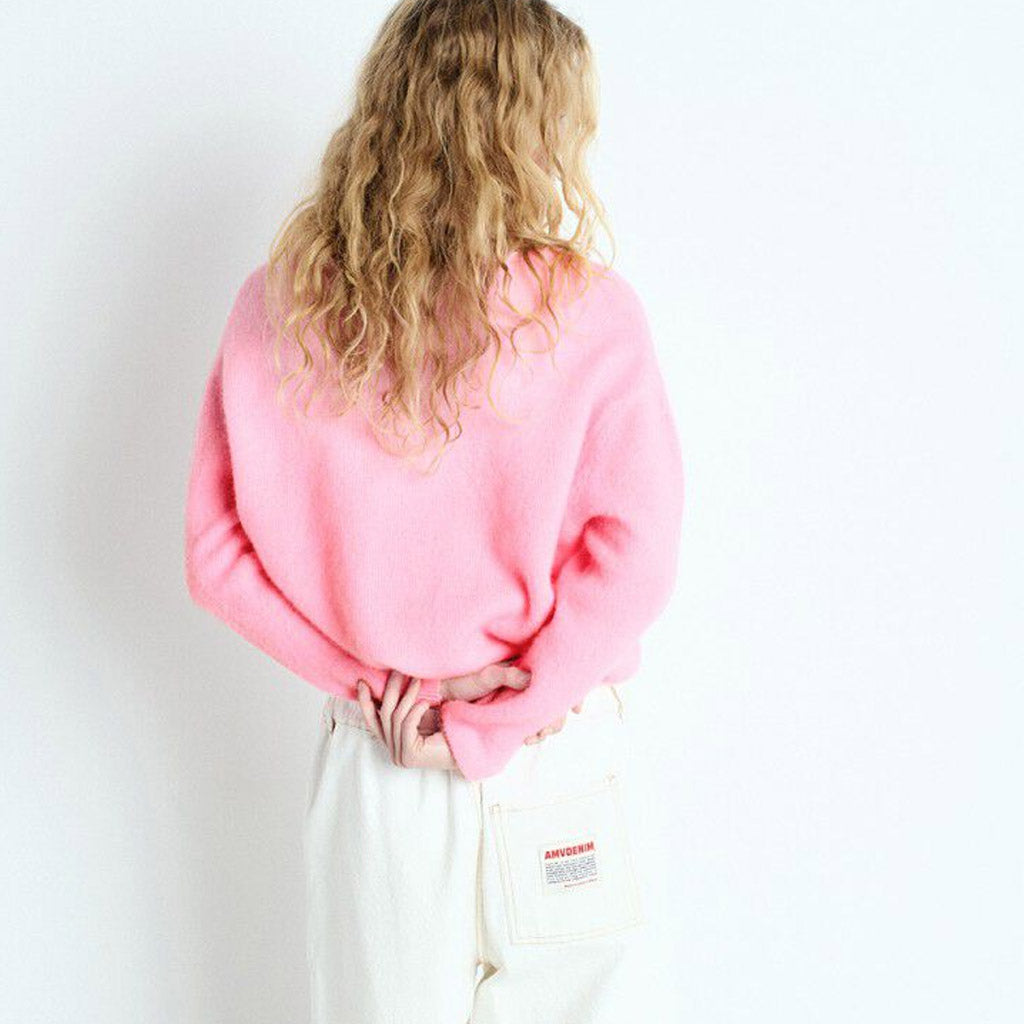 American Vintage Cardigan - Vito -Melange Rose - Collector Store Sydney