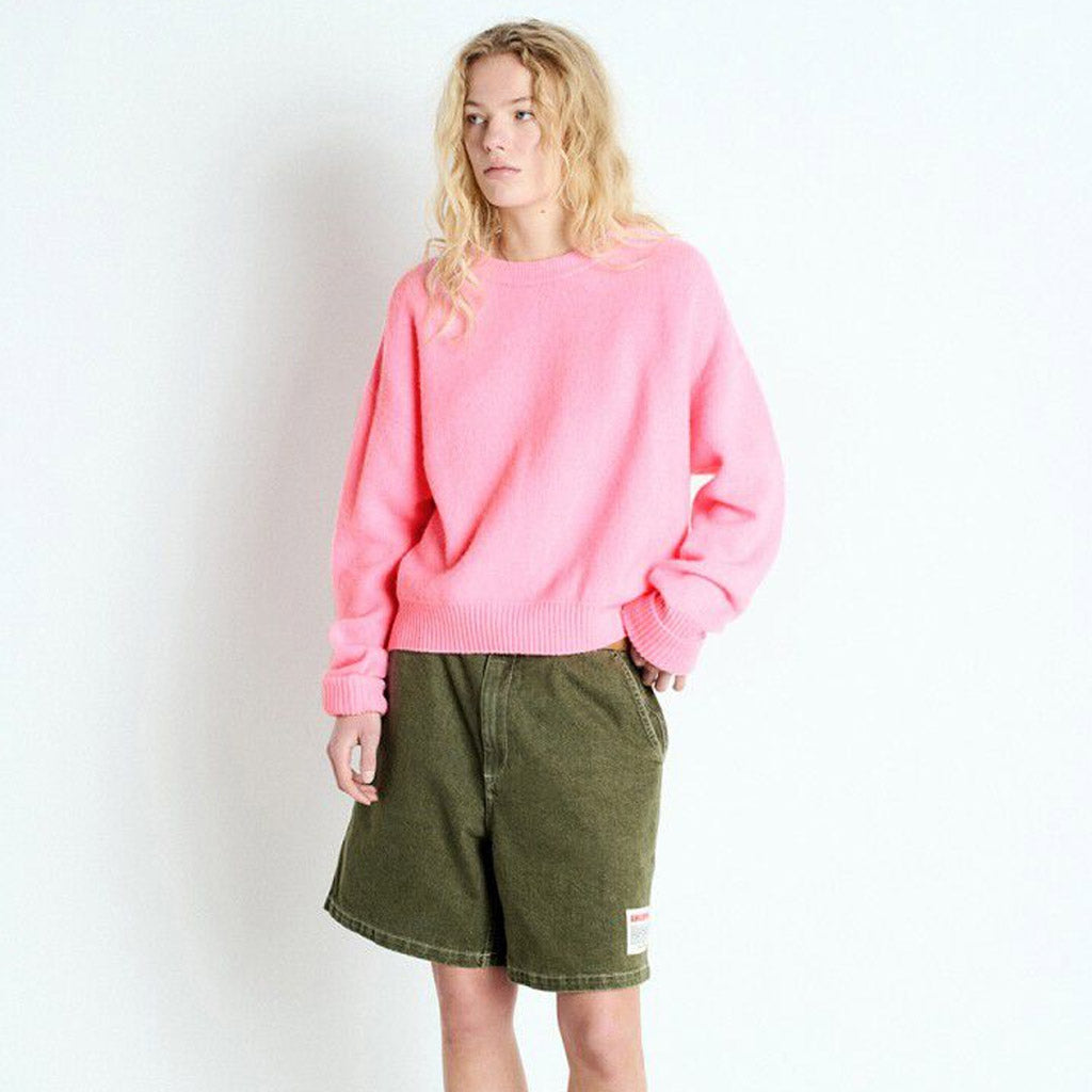 American Vintage Knit Jumper - Vito - Melange Rose - Collector Store Sydney