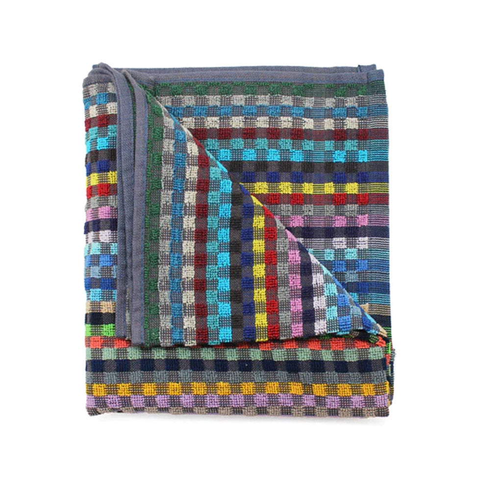Check Pit Hand Towel 45 x 90cm - multi coloured - Collector Store Sydney