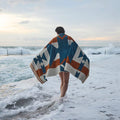 Pony Rider |Canyon River Large Towel | Natural / Blue - Collector Store Sydney