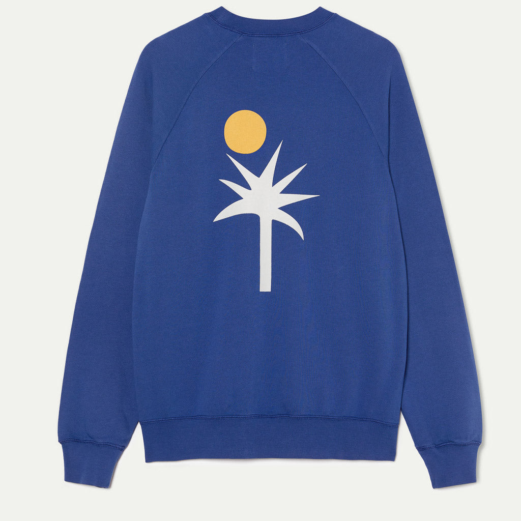 La Paz Sweatshirt -  CUNHA LA PAZ PALM BLUE - Collector Store