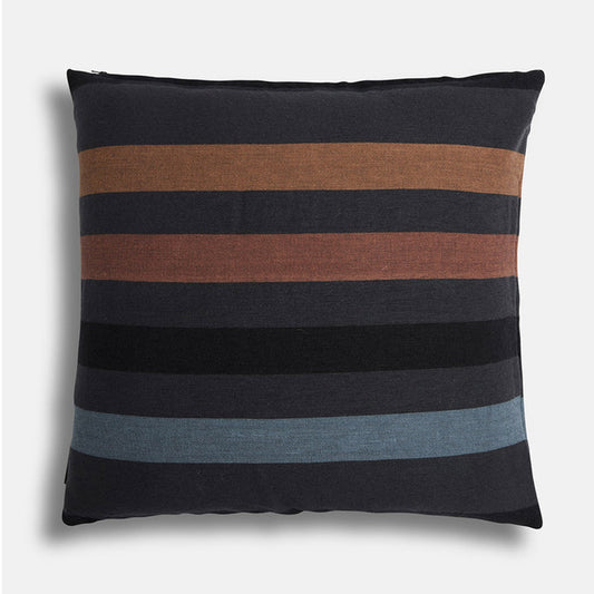 Sunday Morning Cushion - Black - 60cm x 60cm - Collector Store