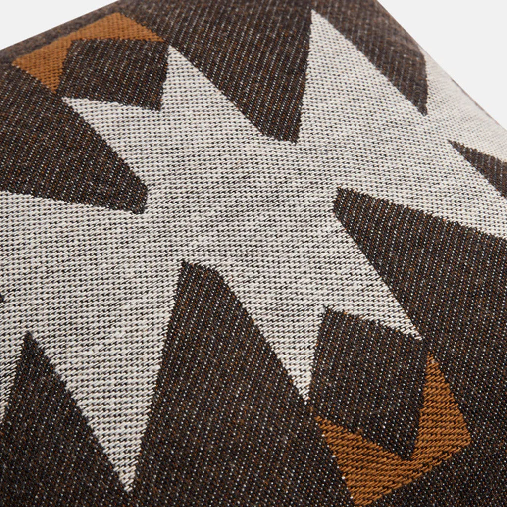 Pony Rider |  Rocky Peaks Cushion | Black 45x45