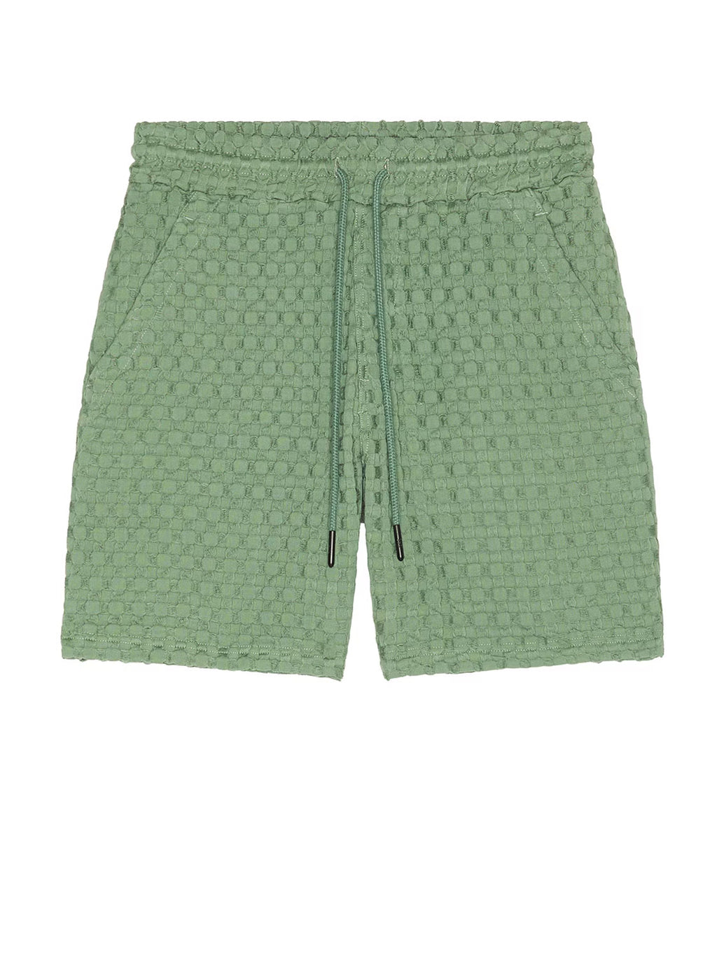 OAS -  Green Porto Waffle Shorts
