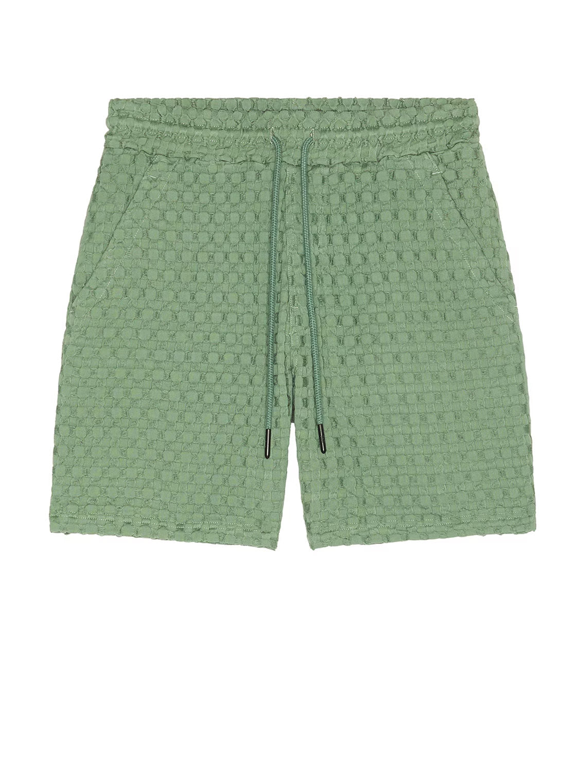 OAS -  Green Porto Waffle Shorts