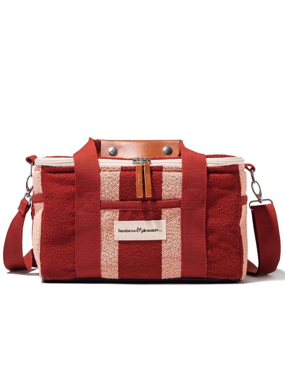 PREMIUM COOLER BAG - TERRY TERRACOTTA STRIPE