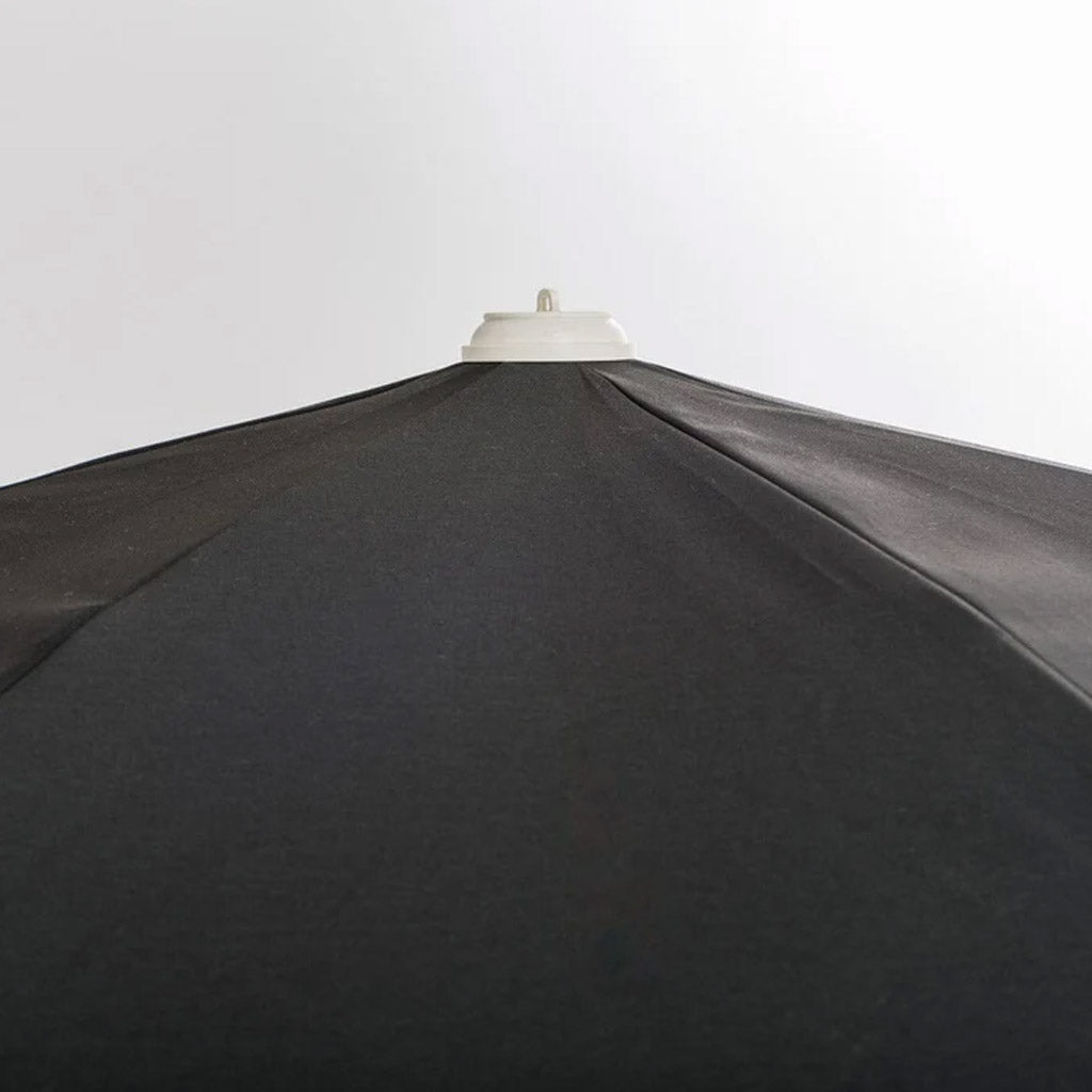 AMALFI UMBRELLA - RIVIE BLACK -200cm x 213cm - Collector Store Sydney