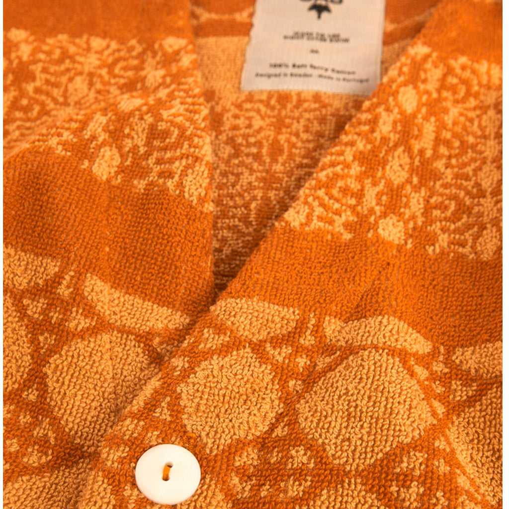 OAS Orange Ventura Terry Cardigan - Collector Store