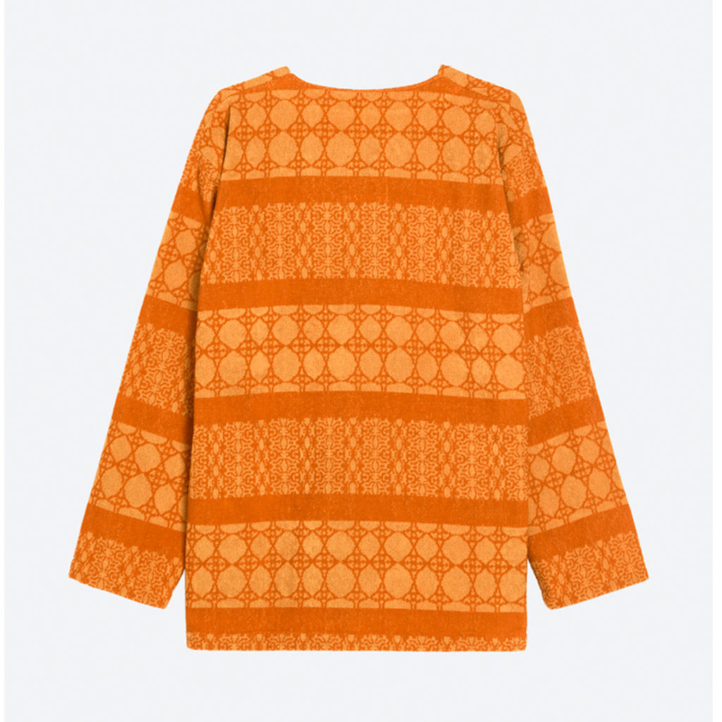 OAS Orange Ventura Terry Cardigan - Collector Store