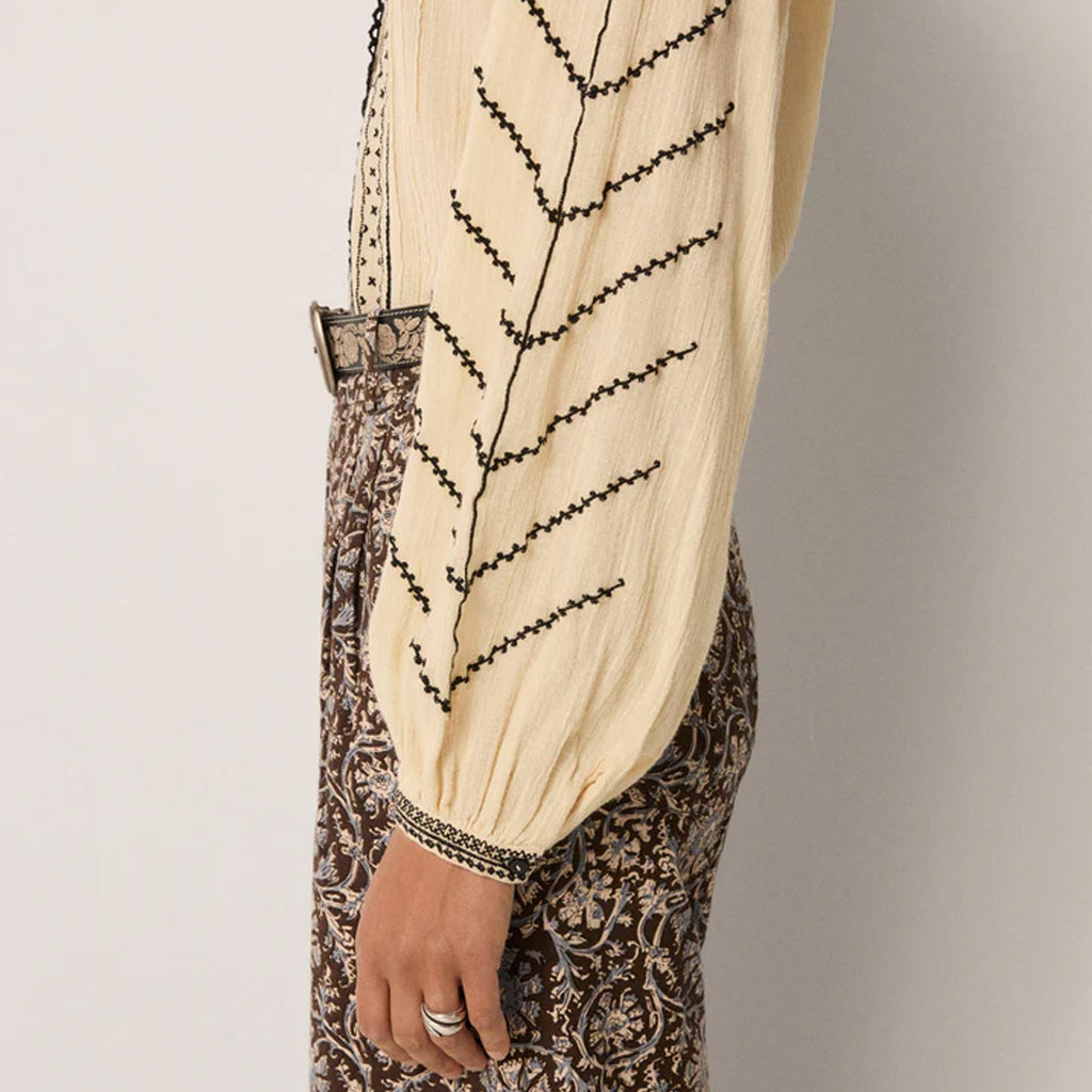 RINGO PETIT BLOUSE IVORY - Collector Store Sydney