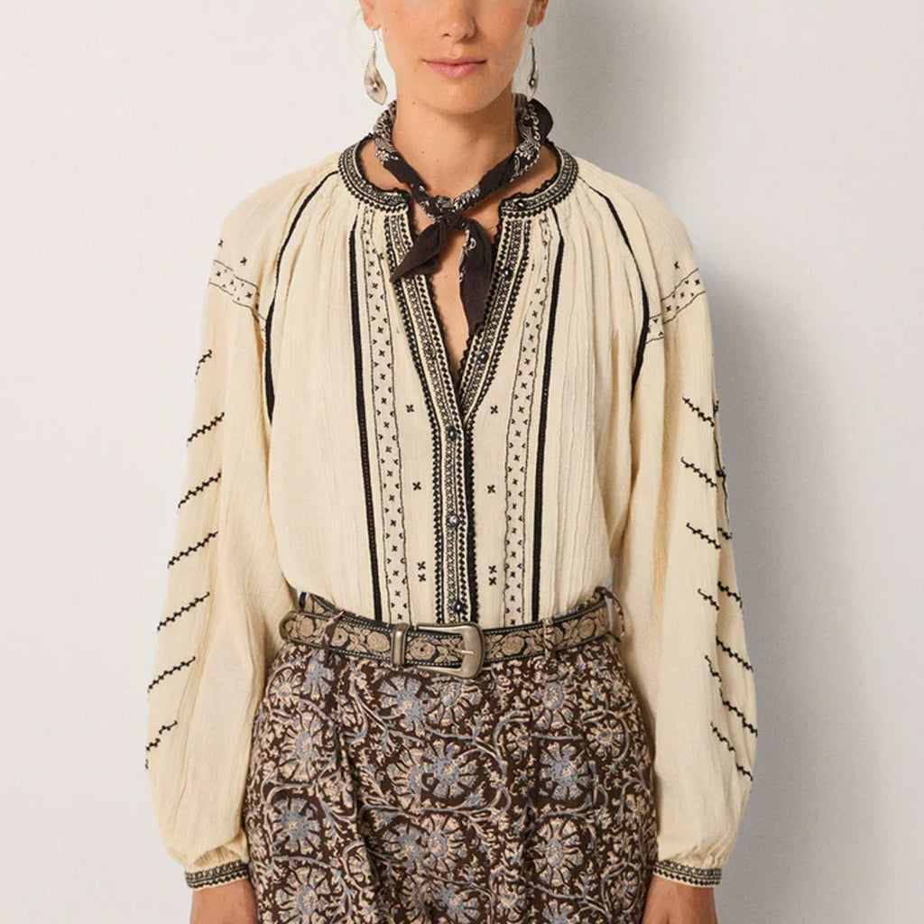 RINGO PETIT BLOUSE IVORY - Collector Store Sydney