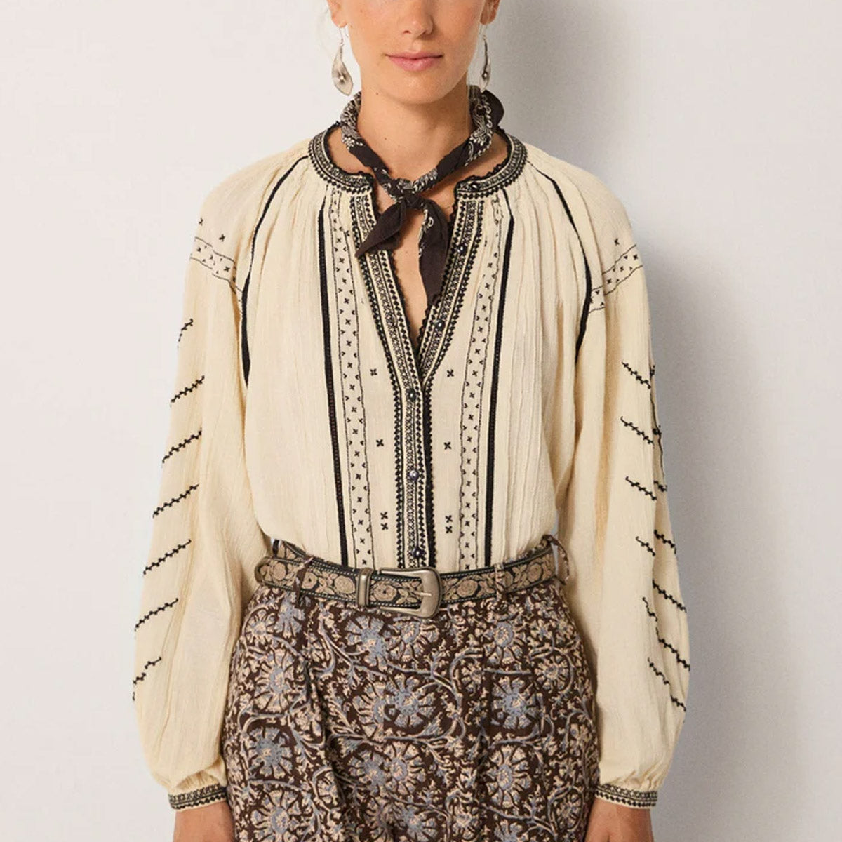 RINGO PETIT BLOUSE IVORY - Collector Store Sydney