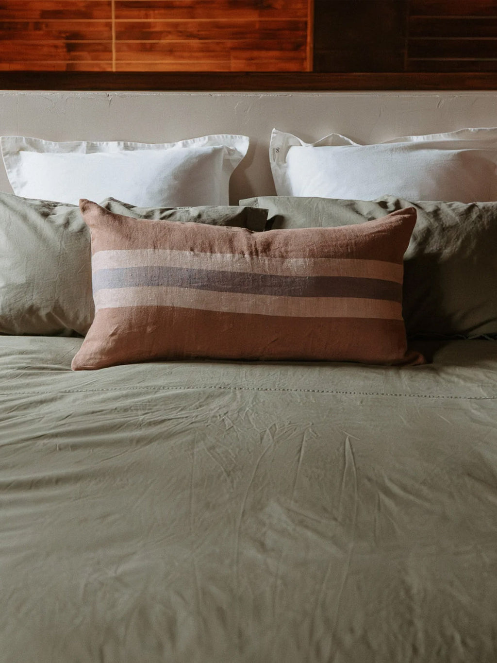 Pony Rider | River Run Long Linen Cushion | 85*45cm