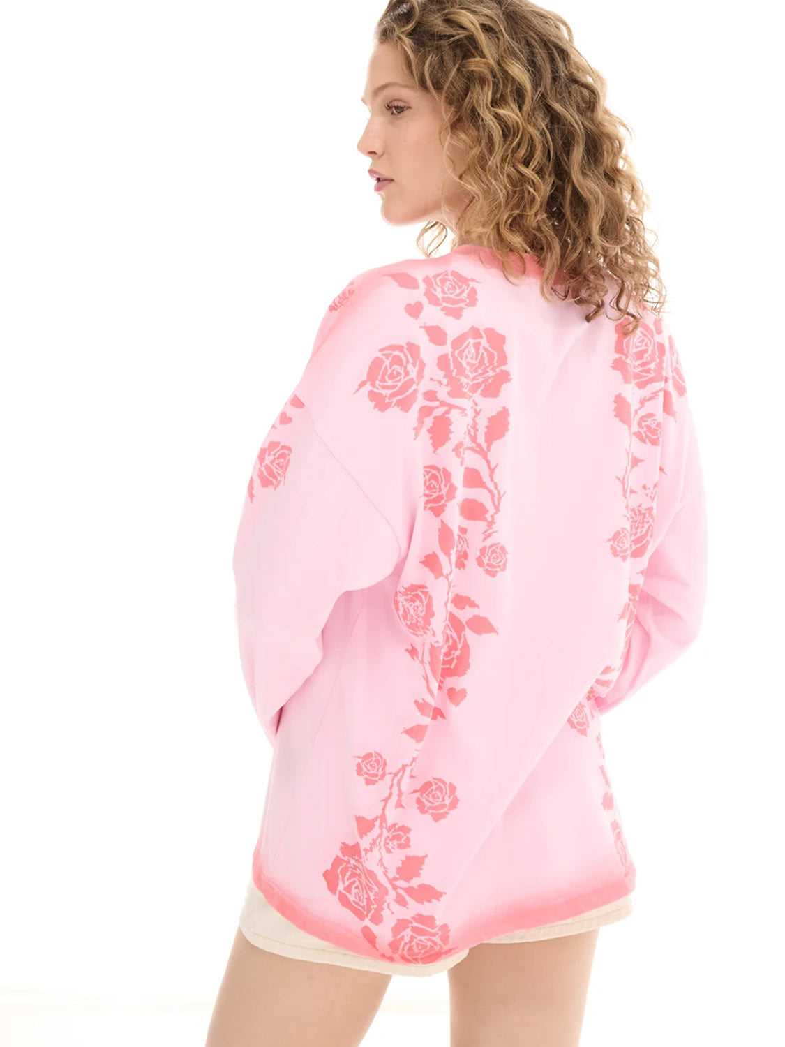 Tales : Distorted Rose Long Sleeve Tee
