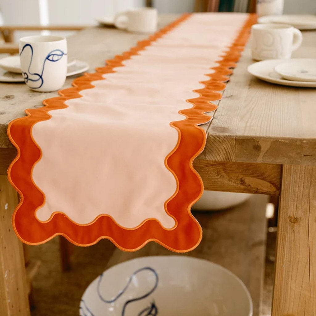 TABLE RUNNER - RIVIE PINK - Collector Store