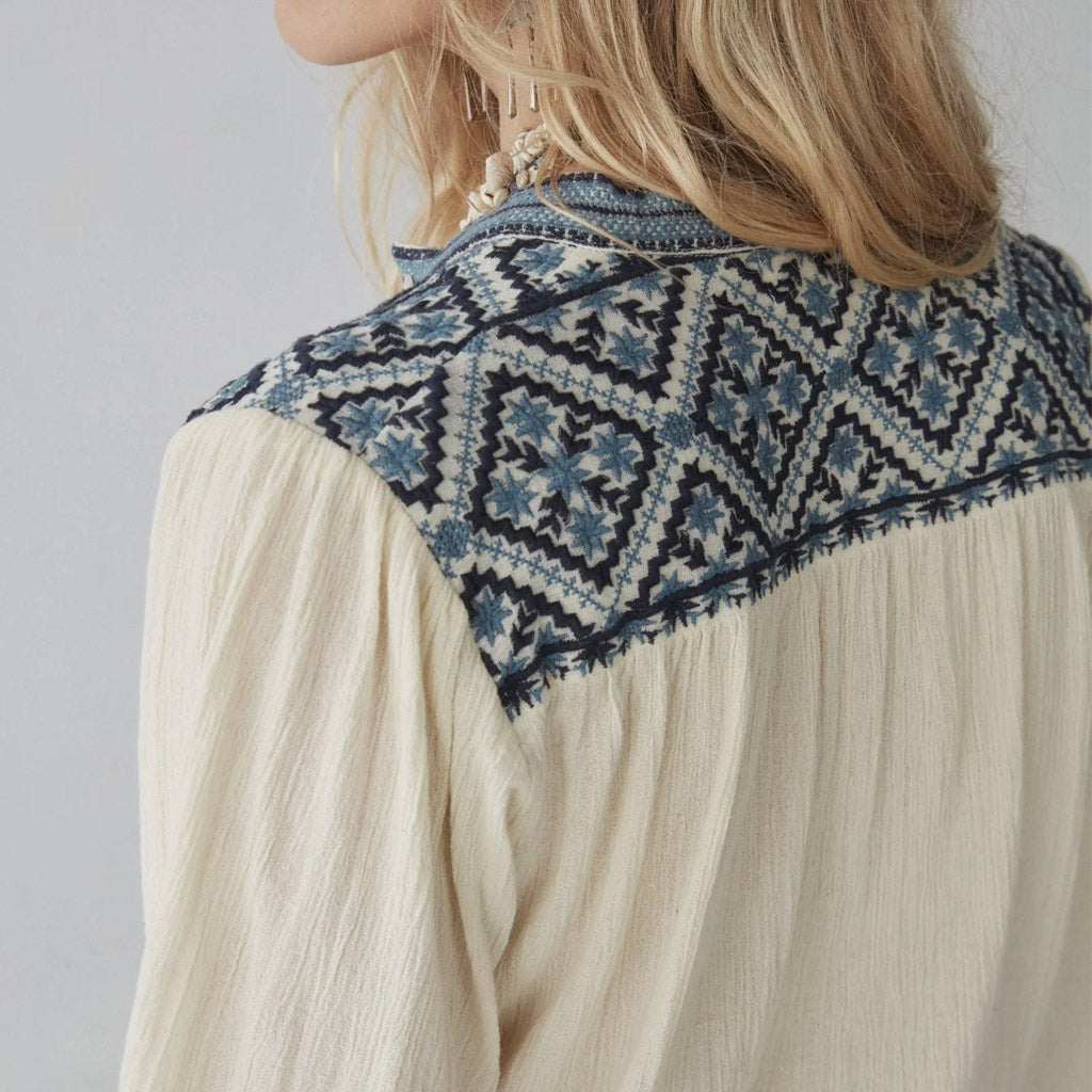 Maison Hotel - Beth Blouse Wandering Sapphire - Collector Store