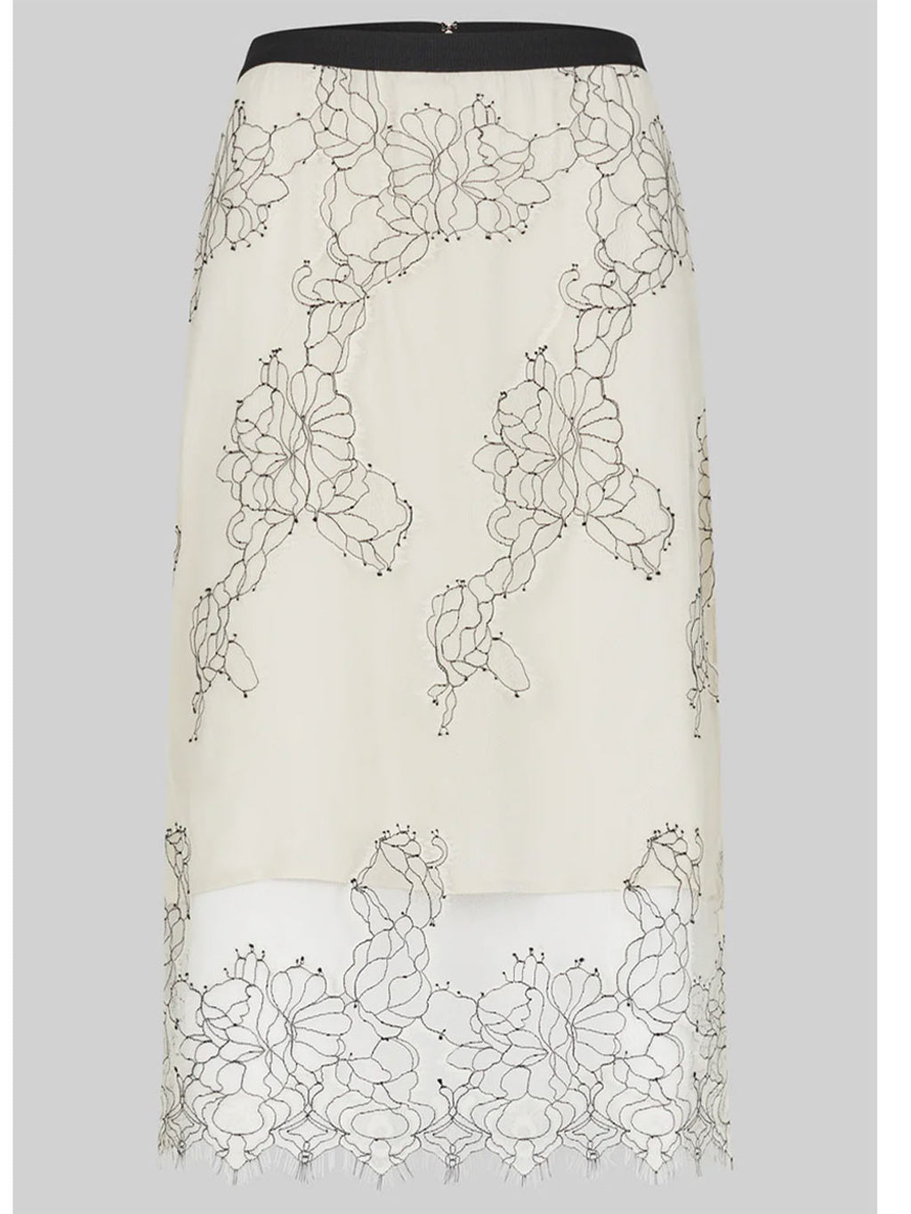 Second Female : Wila Lace Skirt Jet Stream - Collector Store Sydney