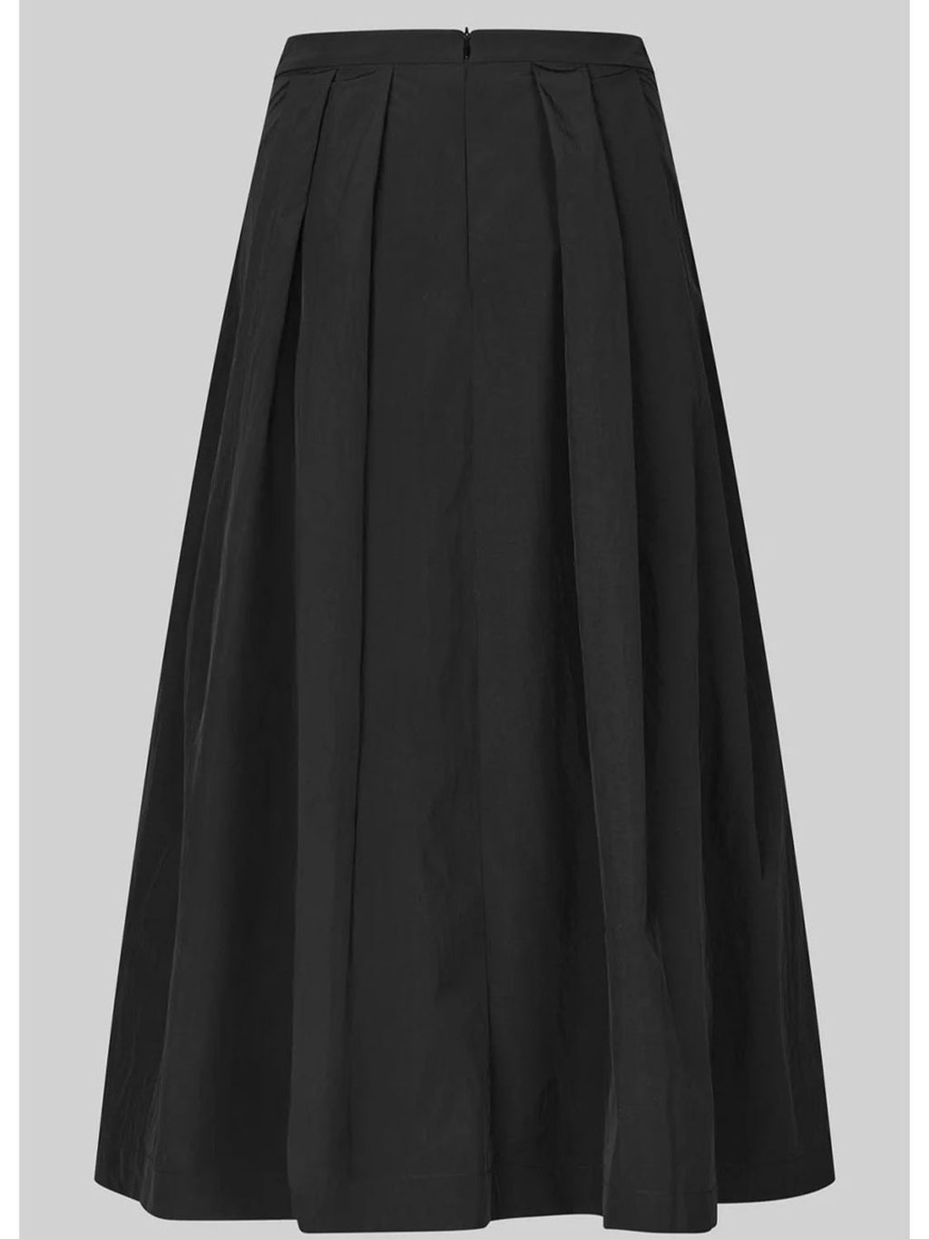 Second Female : Niline Taffeta A-Line Skirt Black - Collector Store Sydney