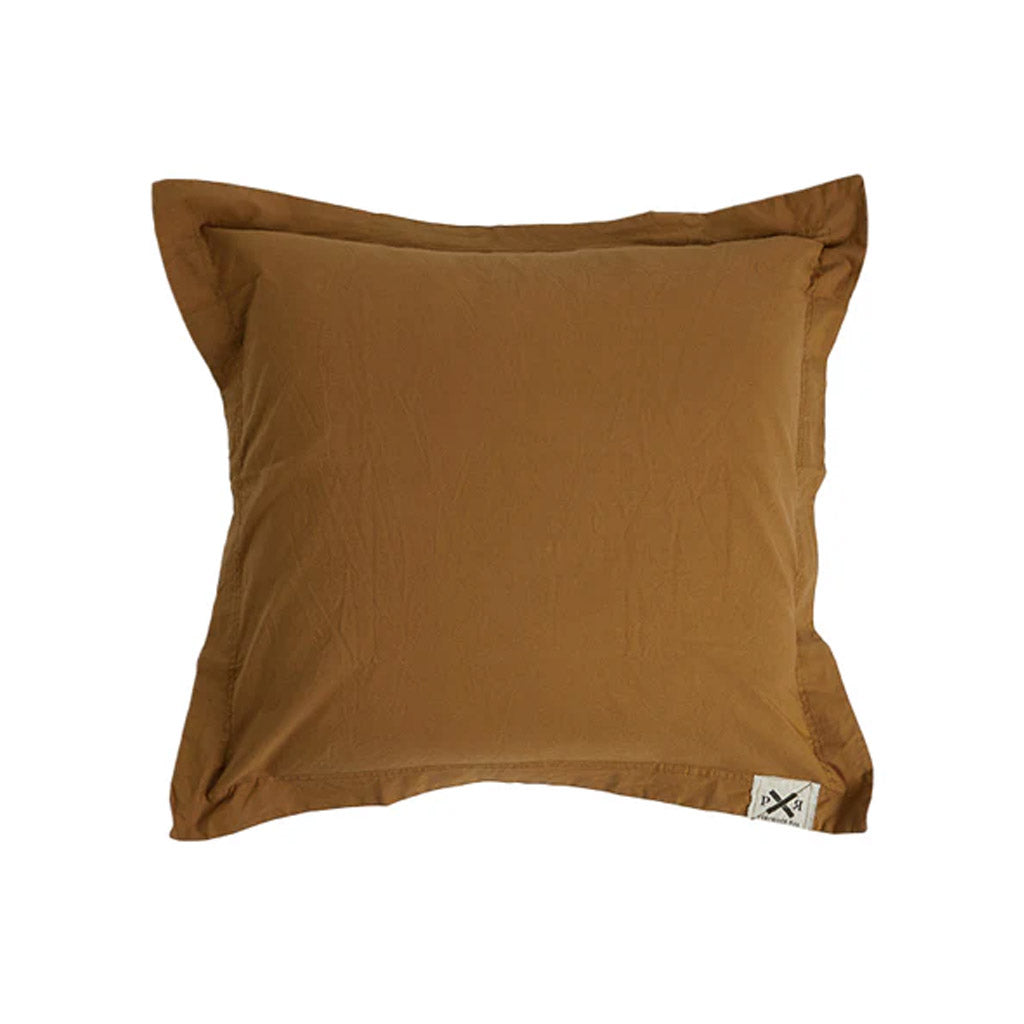Pony Rider | Organic Canvas Sham | Toffee Brown - Collector Store