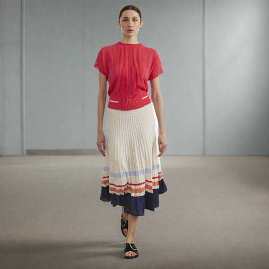 Sita Murt - Knitted Midi Skirt - Collector Store