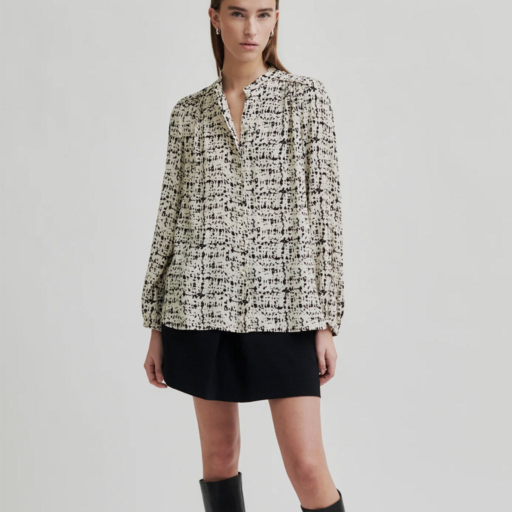 Second Female Fique Mini Skirt - Black - Collector Store