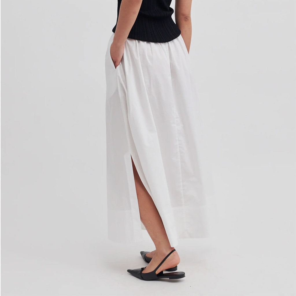 Second Female Allure Cotton Skirt- Snow White - Collector Store