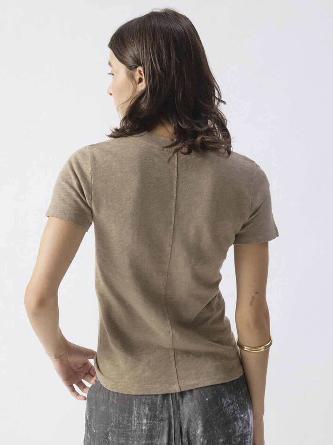 American Vintage Fitted S/S Round Neck Tee - Vintage Seeds