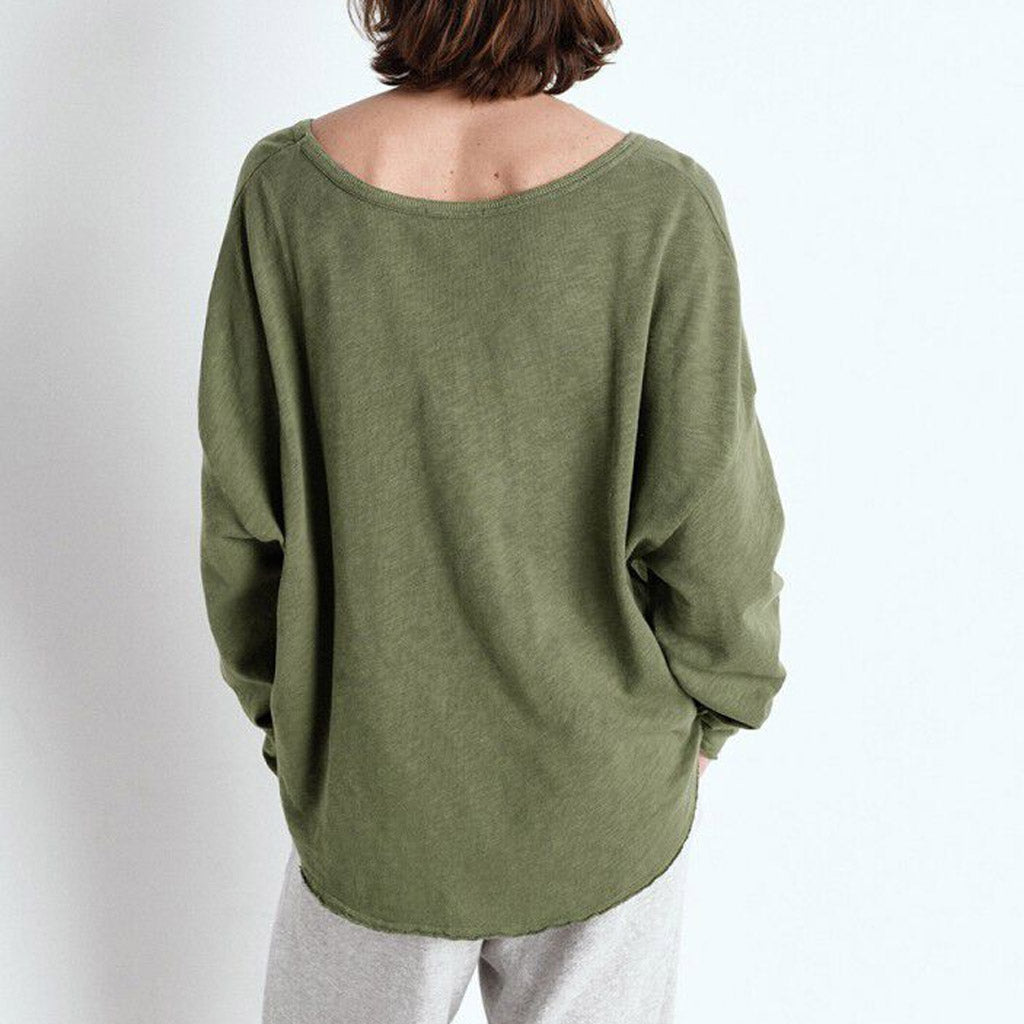 American Vintage L/S V Neck Tee - Sonoma - Vintage Turtle - Collector Store